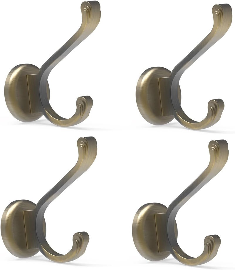 Ant Mag Magnetic Hooks Heavy Duty 141lbs Neodymium Magnet Metal Wall Hooks for Hanging Coats Robes Backpacks Bags Hats Keys Mugs Cups Towels Bronze - Image 1